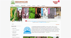 Desktop Screenshot of brahmagiri.org